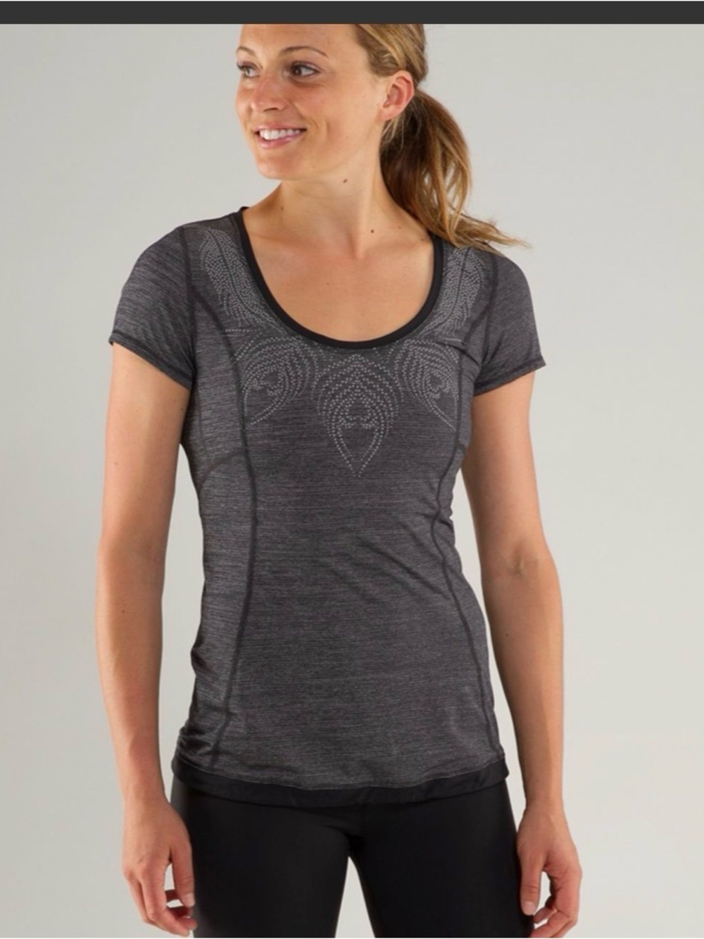 Lululemon Run: Silver Bullet Short Sleeve Tech PRP 16.5”-17.5”